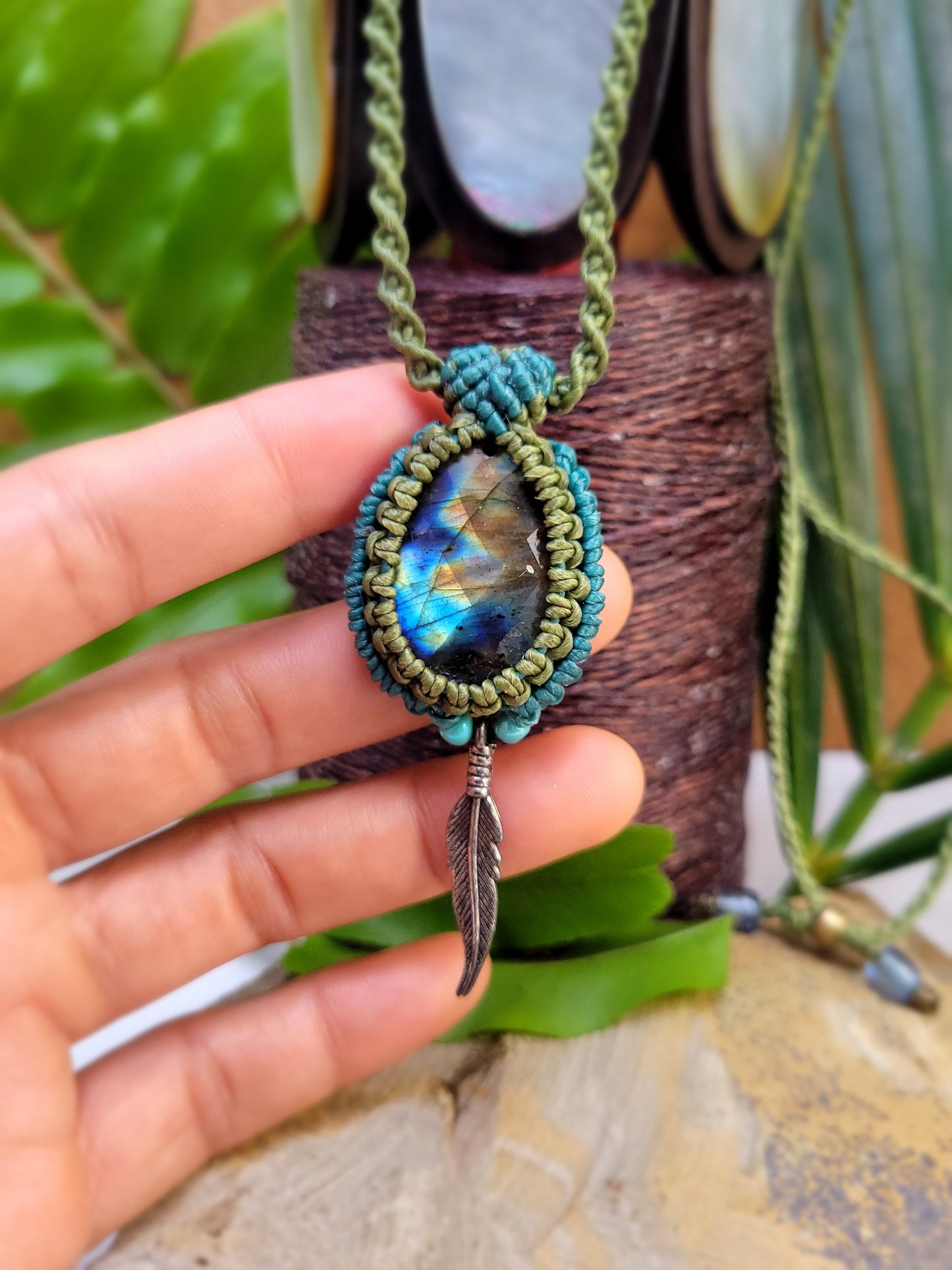 Labradorite Pendant Necklace