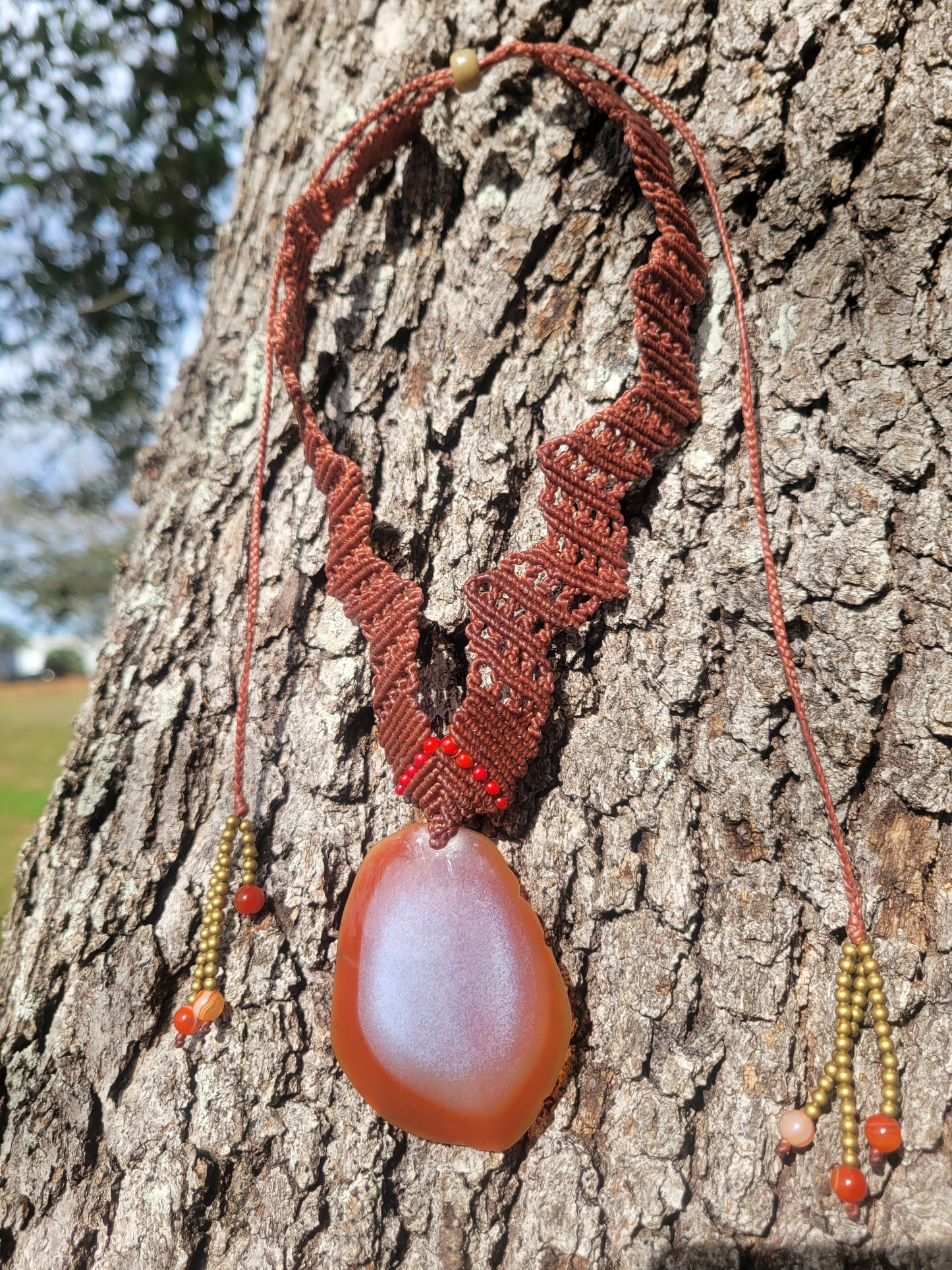 Orange Carnelian Agate