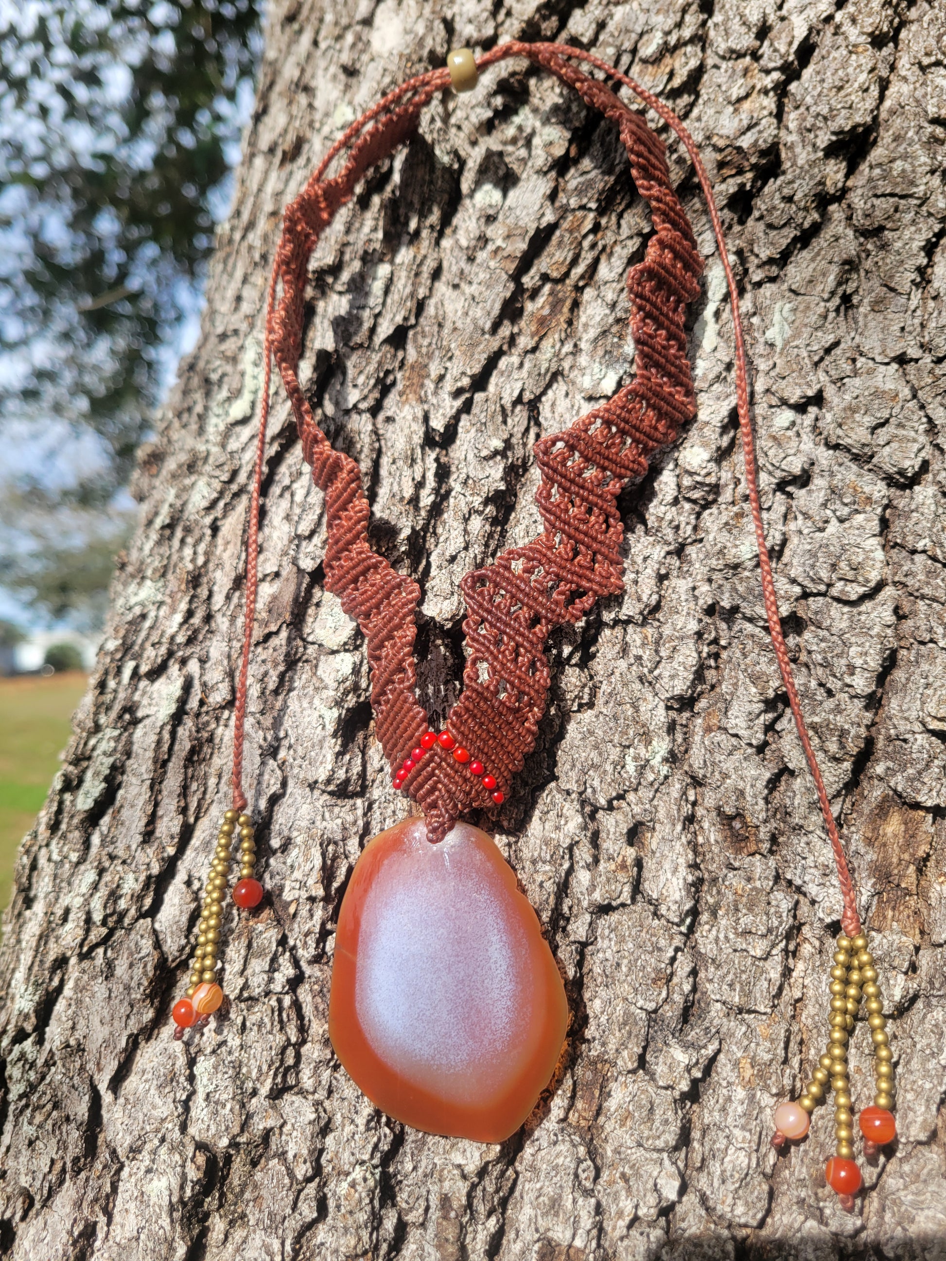 Orange Carnelian Agate