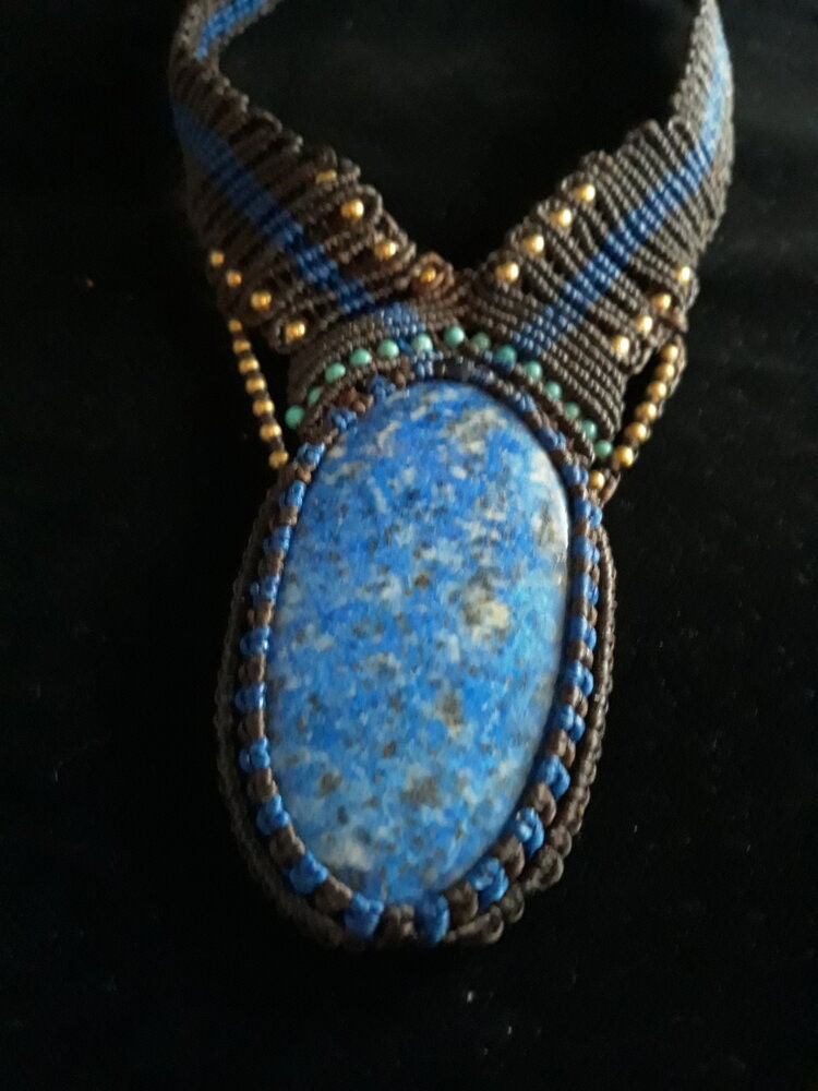 Blue Kyanite Pendant Necklace