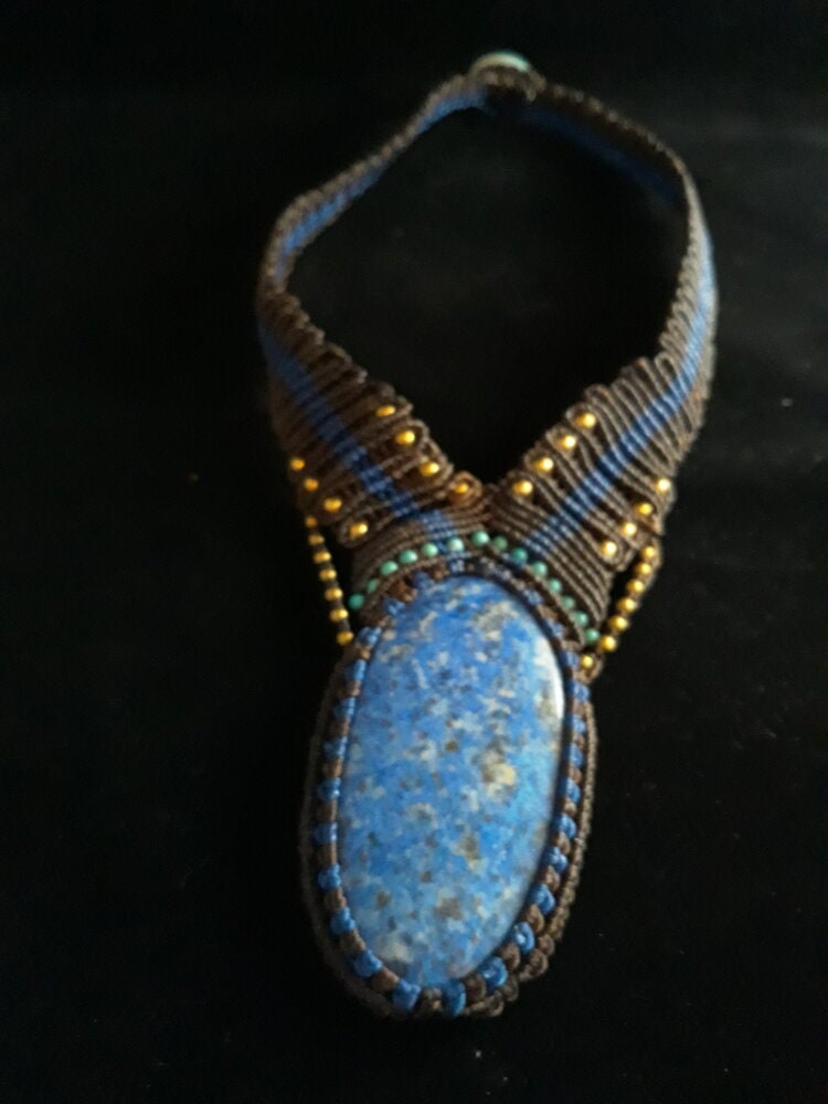 Blue Kyanite Pendant Necklace